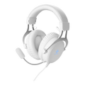 DELTACO GAMING WH85 Gaming Headset 57mm LED - White